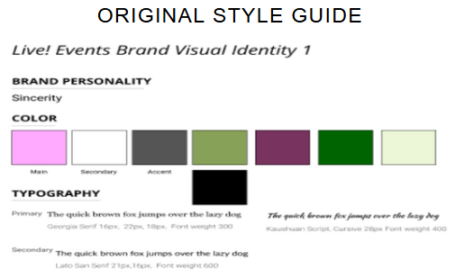 LL Original Style Guide