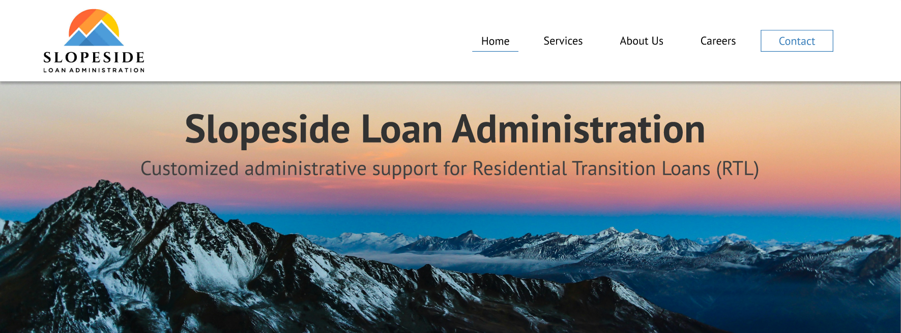 Slopeside Loan Administration Logo